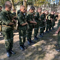 Занятия по РХБЗ с новым пополнением