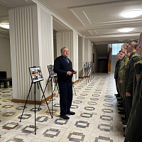 Курсанты посетили Государственный музей истории Вооружённых Сил Республики Беларусь