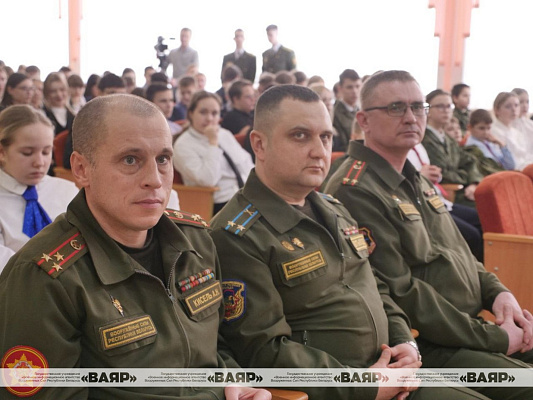 В Фаниполе прошло профориентационное мероприятие «Есть такая профессия — Родину защищать»