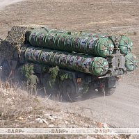 Тактическое учение с одним из зенитных ракетных дивизионов 115 зрп