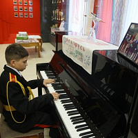 Встреча с юным героем