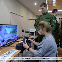 В Марьиной Горке состоялась акция «Готовы Родине служить»