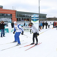 Лыжники мчались быстрее ветра (видео)