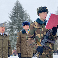 Зенитчики присягнули на верность Родине