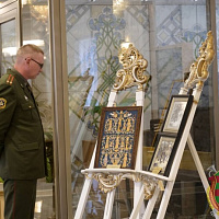 Дворец Независимости открыл свои двери для офицеров военно-технического факультета в БНТУ