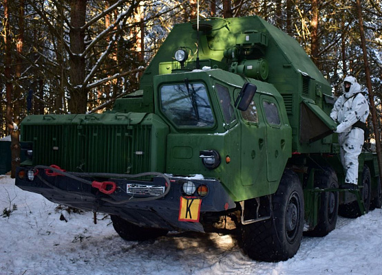 На одном из полигонов ВВС и войск ПВО прошло тактическое учение с подразделением зенитного ракетного полка