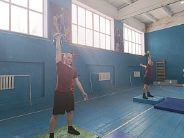 Соревнования по гиревому спорту в 72 ОУЦ