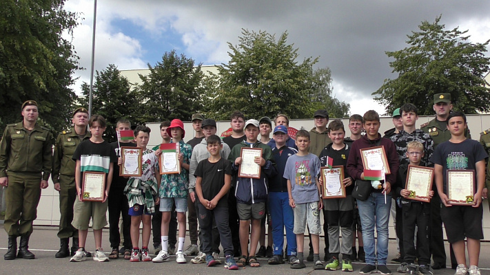 В 120 омбр завершилась III смена спортивно-патриотического лагеря «Гвардейцы»