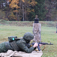 С военнослужащими 361 боо (ЦОВУ) прошло контрольное занятие по огневой подготовке