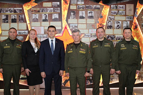 Военную академию Республики Беларусь посетил Министр образования Андрей Иванец