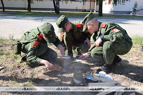 Учебно-полевой сбор с воспитанниками Гродненского областного кадетского училища