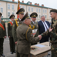 Слонимские гвардейцы приняли Военную присягу 
