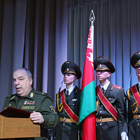Торжественные мероприятия по случаю 105-летнего юбилея Минской военной комендатуры 