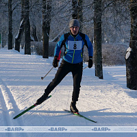 В Минске прошли соревнования по лыжным гонкам среди воинских частей центрального подчинения