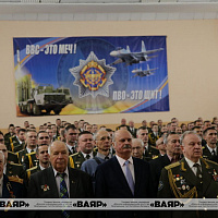 Генерал-майор Андрей Лукьянович поздравил военнослужащих с 24-летием со дня образования командования ВВС и войск ПВО