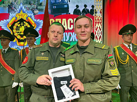 Чествование военнослужащих в 30 ождбр