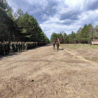 Чествовали увольняемых в запас