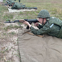 Военнослужащие 72 ОУЦ выполнили упражнения учебных стрельб