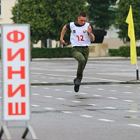 Соревнования по военному двоеборью в 11 омбр