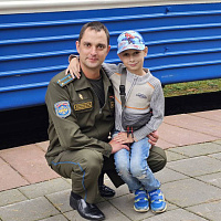 Авиаторы приняли участие в закрытии смены Детской железной дороги