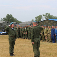 В 103 овдбр стартовал чемпионат Вооруженных Сил по парашютному спорту