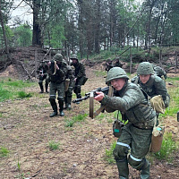 Продолжаются занятия с военнослужащими нового пополнения 36 дмостбр