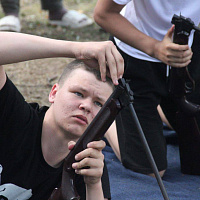 В 6 омбр продолжаются занятия с воспитанниками из военно-патриотического класса 