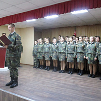 Открытие военно-патриотического клуба «Стражи неба»