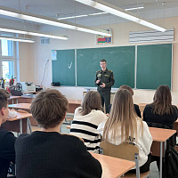 Курсанты военно-технического факультета в БНТУ провели профориентационную работу