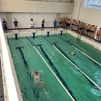 Чемпионат Военной академии по плаванию