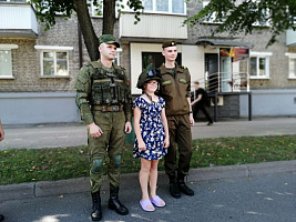 Военнослужащие СЗОК приняли участие в фестивале «Вытокi»