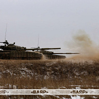 Занятие по огневой подготовке с военнослужащими танкового батальона 120 омбр