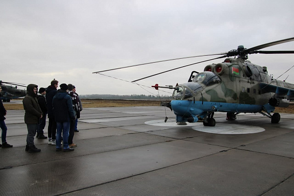 В гостях у авиаторов