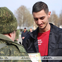 В 19 омбр прошло чествование увольняемых в запас военнообязанных