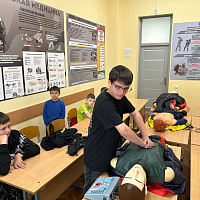 Продолжает работу лагерь «На пути к алым погонам — 2025» 