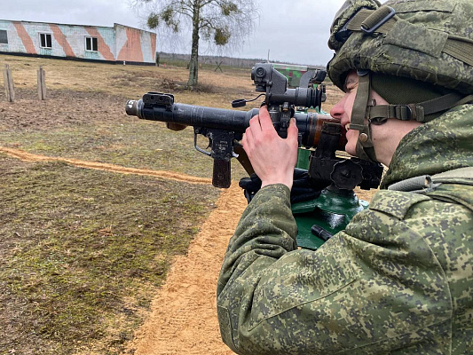 Контрольные занятия по огневой подготовке