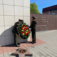 Военнослужащие 127 брс приняли участие в торжественном мероприятии 