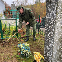Военнослужащие Вооружённых Сил приняли активное участие в республиканском субботнике