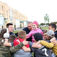 На базе 65-й автомобильной бригады прошёл городской этап военно-патриотической игры «Зарничка»