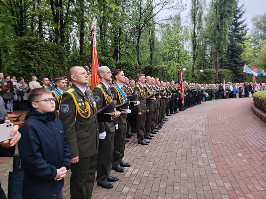 Военнослужащие 116 шаб приняли участие в праздничных мероприятиях, посвящённых 9 Мая