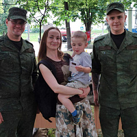 Связисты на праздничных площадках Минска