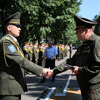 В 72 ОУЦ состоялся 52-й выпуск прапорщиков