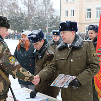 Гвардейцы приняли Военную присягу