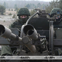 Тактическое учение с одним из подразделений зенитного ракетного полка