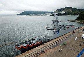 Спущен на воду второй фрегат УРО класса FFX-3 для ВМС Республики Корея