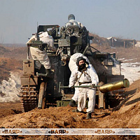 Занятия по специальной подготовке с боевой стрельбой личного состава 231 абр