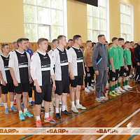 Торжественное открытие чемпионата Вооружённых Сил Республики Беларусь по мини-футболу