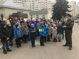 В гостях у минских суворовцев