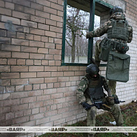 Личный состав 38 одшбр выполнил упражнения контрольных стрельб