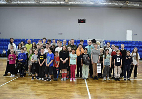 Во Дворце игровых видов спорта «Уручье» прошел спортивный праздник 